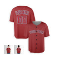 Personalized Los Angeles Red Baseball Jersey – Custom Name & Number, Kids & Adults-3
