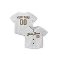 Personalized Los Angeles White Gold Baseball Jersey – Custom Name & Number-7