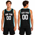 Personalized Memphis Basketball Jersey – Black Classic Style, Custom Name & Number for Kids, Youth & Adults-1