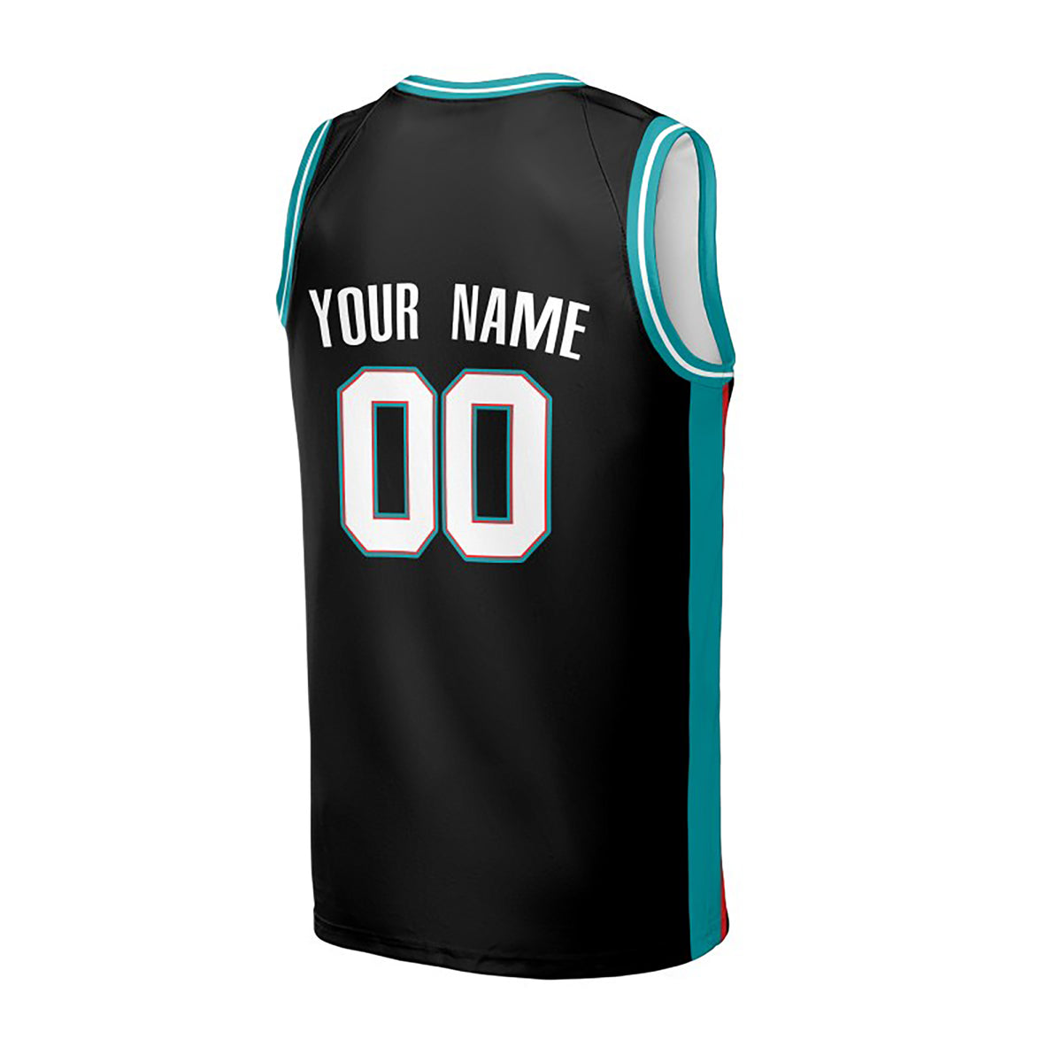 Personalized Memphis Basketball Jersey – Black Classic Style, Custom Name & Number for Kids, Youth & Adults-4