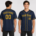 Personalized Milwaukee Baseball Jersey – Navy Alternate Style, Custom Name & Number for Kids & Adults-1