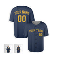 Personalized Milwaukee Baseball Jersey – Navy Alternate Style, Custom Name & Number for Kids & Adults-5
