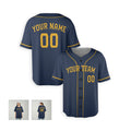 Personalized Milwaukee Baseball Jersey – Navy Alternate Style, Custom Name & Number for Kids & Adults-6