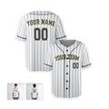 Personalized Milwaukee Baseball Jersey – White Alternate-Inspired Style, Custom Name & Number for Kids & Adults-4
