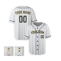 Personalized Milwaukee Baseball Jersey – White Alternate-Inspired Style, Custom Name & Number for Kids & Adults-6