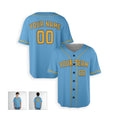 Personalized Milwaukee Sky Blue Baseball Jersey – Custom Name & Number-4