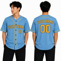 Personalized Milwaukee Sky Blue Baseball Jersey – Custom Name & Number-1