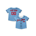 Personalized Minnesota Baseball Jersey – Light Blue Heritage Style, Custom Name & Number for Kids & Adults-8