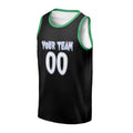 Personalized Minnesota Basketball Jersey – Black Heritage Style, Custom Name & Number for Kids, Youth & Adults-3