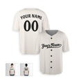 Personalized Minnesota Cream Baseball Jersey – Custom Name & Number-3