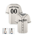 Personalized Minnesota Cream Baseball Jersey – Custom Name & Number-4