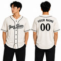 Personalized Minnesota Cream Baseball Jersey – Custom Name & Number-1