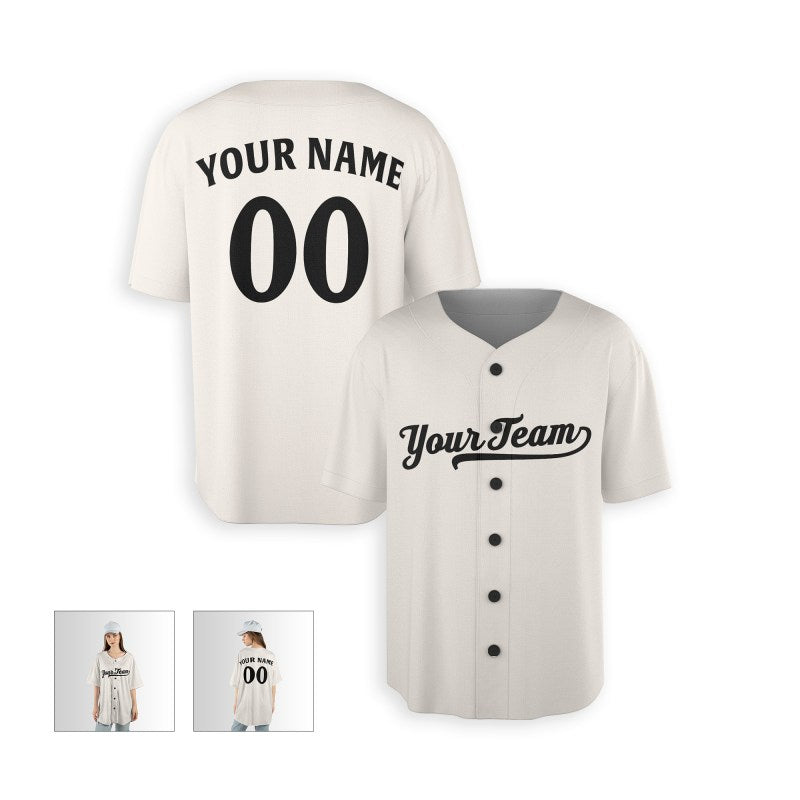 Personalized Minnesota Cream Baseball Jersey – Custom Name & Number-5