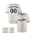 Personalized Minnesota Cream Baseball Jersey – Custom Name & Number-6