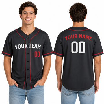 Personalized Minnesota Navy Baseball Jersey – Custom Name & Number, Kids & Adults-1