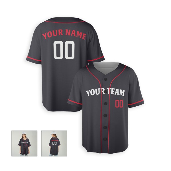 Personalized Minnesota Navy Baseball Jersey – Custom Name & Number, Kids & Adults-6