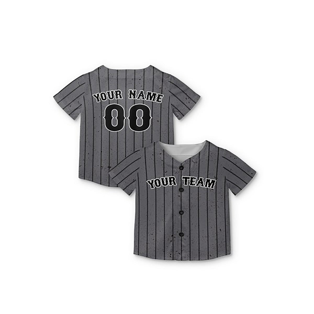 Personalized New York Baseball Jersey – Gray Queens City Style, Custom Name & Number for Kids & Adults-7