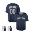 Personalized New York Baseball Jersey – Navy Alternate Style, Custom Name & Number for Kids & Adults-3
