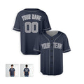 Personalized New York Baseball Jersey – Navy Alternate Style, Custom Name & Number for Kids & Adults-4