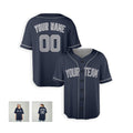 Personalized New York Baseball Jersey – Navy Alternate Style, Custom Name & Number for Kids & Adults-6