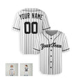 Personalized New York Baseball Jersey – White Classic Home Style, Custom Name & Number for Kids & Adults-6