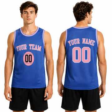 Personalized New York Basketball Jersey – Blue Heritage Style, Custom Name & Number for Kids, Youth & Adults-1