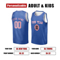 Personalized New York Basketball Jersey – Blue Heritage Style, Custom Name & Number for Kids, Youth & Adults-2