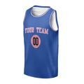 Personalized New York Basketball Jersey – Blue Heritage Style, Custom Name & Number for Kids, Youth & Adults-3