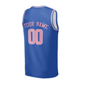Personalized New York Basketball Jersey – Blue Heritage Style, Custom Name & Number for Kids, Youth & Adults-4