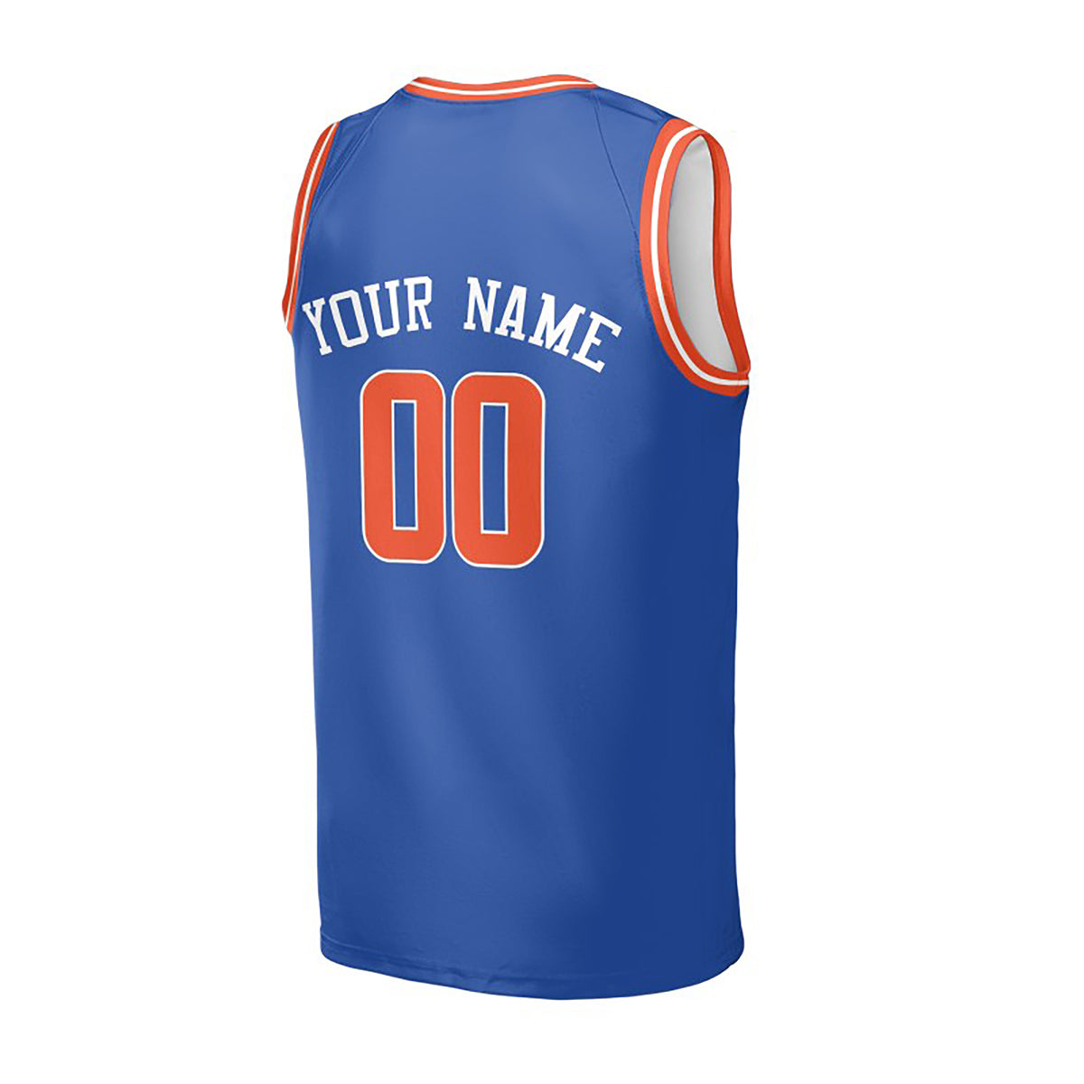 Personalized New York Knicks Jersey for Kids Adults – Blue Swingman Icon Style Fan-Inspired, Custom Name & Number-4