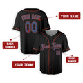 Personalized New York Black Black Alternate Baseball Jersey – Custom Name & Number, Kids & Adults-2