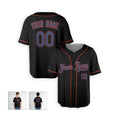 Personalized New York Black Black Alternate Baseball Jersey – Custom Name & Number, Kids & Adults-4