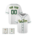 Personalized Oakland Baseball Jersey – White Home-Inspired Style, Custom Name & Number for Kids & Adults-6