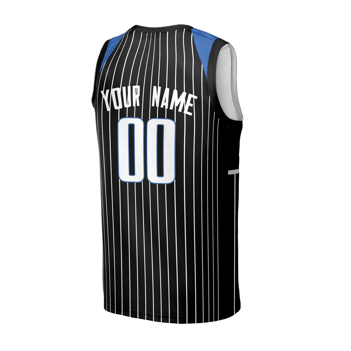 Personalized Orlando Basketball Jersey – Black Bold Athletic Style, Custom Name & Number for Kids, Youth & Adults-4