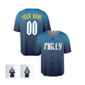 Personalized Philadelphia Baseball Jersey – Blue City-Inspired Style, Custom Name & Number for Kids & Adults-5