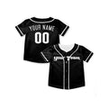 Personalized Philadelphia Black Baseball Jersey – Custom Name & Number, Kids & Adults-6