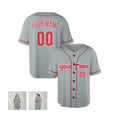 Personalized Philadelphia Gray Baseball Jersey – Custom Name & Number-6