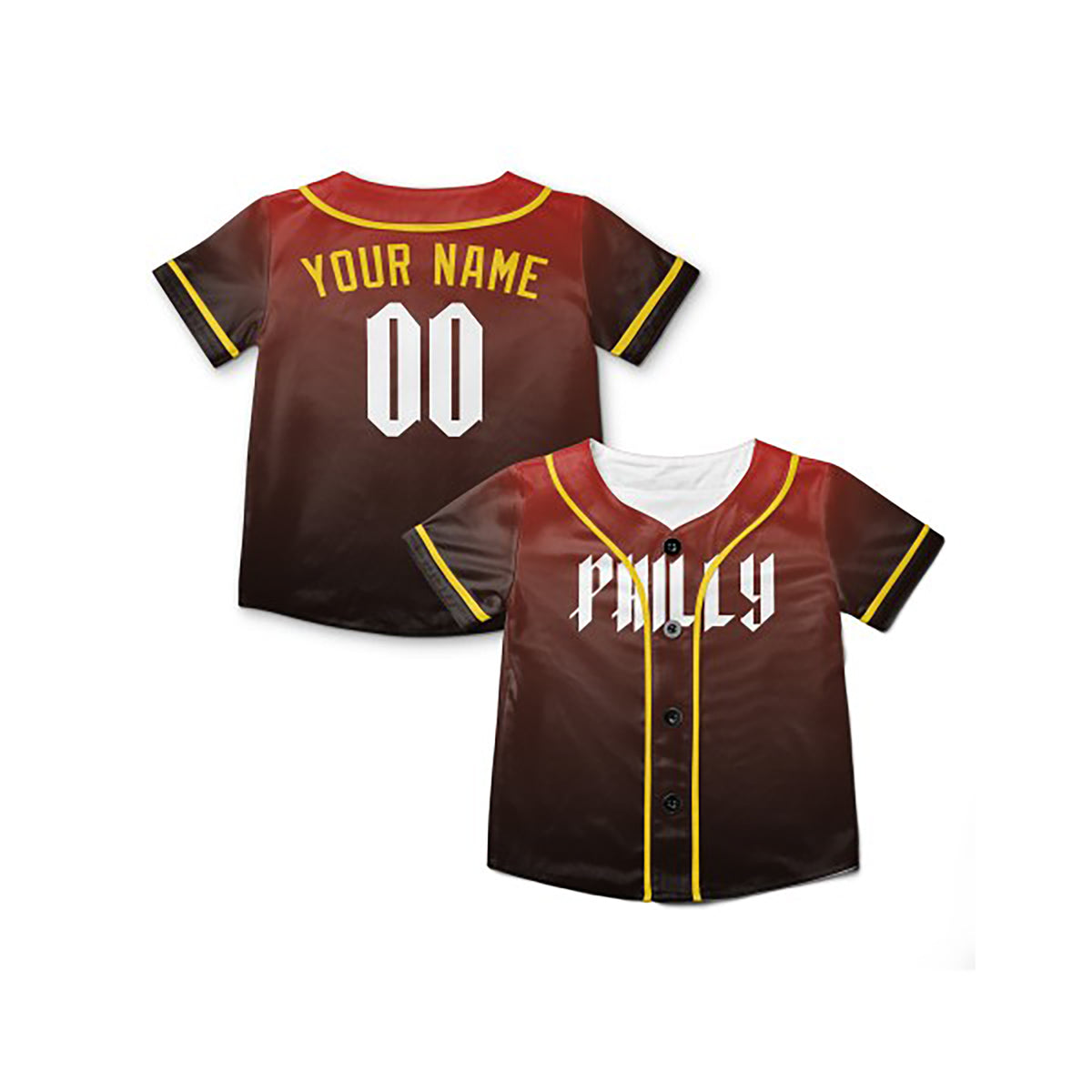 Personalized Philadelphia Red City Baseball Jersey – Custom Name & Number-5
