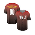 Personalized Philadelphia Red City Baseball Jersey – Custom Name & Number-3