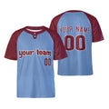 Personalized Philadelphia Two-Button Baseball Jersey – Alternate Style, Custom Name & Number for Men, Women & Youth-3