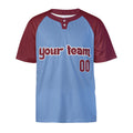 Personalized Philadelphia Two-Button Baseball Jersey – Alternate Style, Custom Name & Number for Men, Women & Youth-4