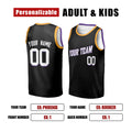 Personalized Phoenix Basketball Jersey – Black Classic Style, Custom Name & Number for Kids, Youth & Adults-2