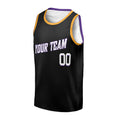 Personalized Phoenix Basketball Jersey – Black Classic Style, Custom Name & Number for Kids, Youth & Adults-3