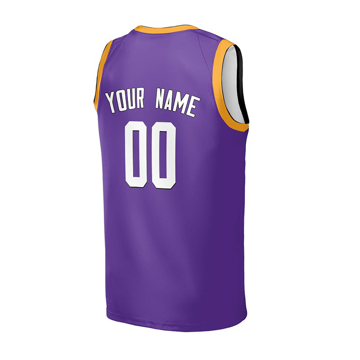 Personalized Phoenix Basketball Jersey – Purple Classic Style, Custom Name & Number for Kids, Youth & Adults-4