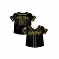 Personalized Pittsburgh Baseball Jersey – Black City Style, Custom Name & Number for Kids & Adults-8