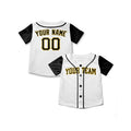 Personalized Pittsburgh Baseball Jersey – White Heritage-Inspired Style, Custom Name & Number for Kids & Adults-6