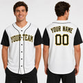 Personalized Pittsburgh Baseball Jersey – White Heritage-Inspired Style, Custom Name & Number for Kids & Adults-1