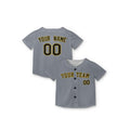Personalized Pittsburgh Gray City Baseball Jersey – Custom Name & Number-7