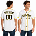 Personalized Pittsburgh White Baseball Jersey – Custom Name & Number, Kids & Adults-1