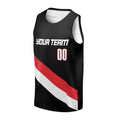 Personalized Portland Black Basketball Jersey – Custom Name & Number, Kids Youth Adults-3
